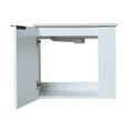 thumbnail image 6 of Miniyam 22" Bathroom Vanity Sink Combo for Small Space, Wall Mounted Cabinet Set, White, 6 of 8