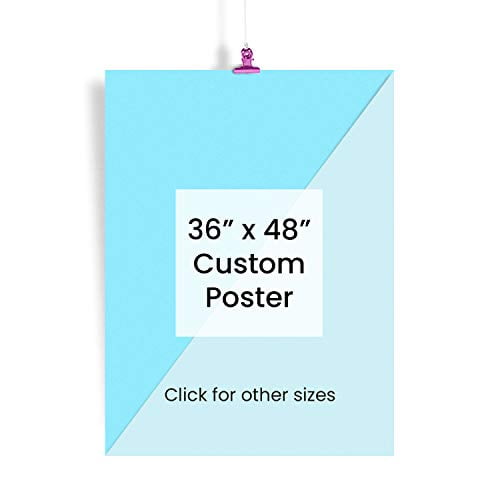 EzPosterPrints - Upload Your Image/Photo - Custom Personalized Photo to Poster Printing Wall Art Prints - (36 X 48 inches)