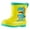 Yellow, variant on Otqutp Kids Dinosaur Rain Boots Rubber Waterproof Toddler Rain Boots Cute 𝐂artoon Boys Girls Mud Boots Water Shoes