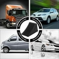 thumbnail image 2 of Minkissy 2pcs RV Tire Chocks Black Rubber Wedge Stabilize Vehicle for RV Parking, 2 of 7