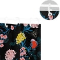 thumbnail image 5 of Bird and Flower Shower Curtain for Bathroom Modern Bathroom Decor Waterproof Washable Fabric Shower Curtains with 12 Hooks for Hotel Bathroom Bathtubs 60x72 Inch, 5 of 6