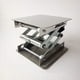 thumbnail image 3 of Plataforma elevadora de tijera de gato de laboratorio de acero inoxidable de 200 x 200 mm, rango de altura de elevación expandible de 75 mm a 260 mm, mesa elevadora de tijera de 10 kg de pes, 3 of 5