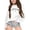 White, variant on Tanghaowl Boys Sweatshirts Girls Casual Crewneck Long Sleeve Cute Pullover Oversized Lightweight Tops for Comfortable Style Black 5-6 Years