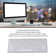 thumbnail image 4 of Clavier, clavier Ultra Fin 78 Touches Argent pour Tablettes, 4 of 8