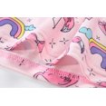 thumbnail image 6 of DDSOL Girl Pajamas Flamingo Print 2-Piece Long Sleeves Sleepwear Pink Size 6, 6 of 8