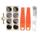 thumbnail image 5 of Kit de reparación de parches para neumáticos interiores de bicicleta, palancas de reparación de neumáticos con escofina, parche adhesivo sin pegamento, herramientas de reparación de goma YUNYI BRAND Deportes, 5 of 8