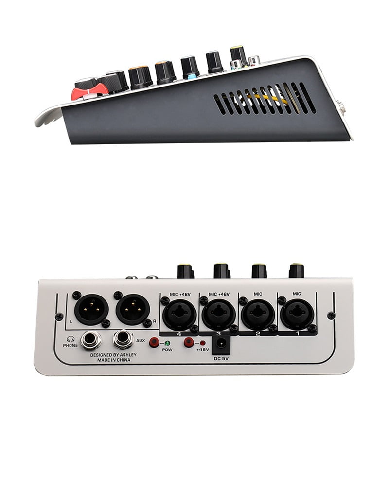 USB Live Stage Mixer for Pc 6 Channel Sound Table Mixing Card Digital Consoles Controller