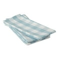 thumbnail image 4 of DII Buffalo Check Ktichen Textiles, 20x30", White & Light Blue, 3 Pieces, 4 of 6