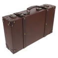 thumbnail image 1 of Milisten Vintage Style Leather Trunk Luggage For Clothing Store Display Retro Decorative Storage Box For Photo Props And Window Dressing, 1 of 6