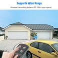 thumbnail image 3 of Yeacher 433MHz Universal Automatic Cloning Remote Control Copy Duplicator Copying 4 Buttons Touch Switch for Garage Gate Door Remote Control Key Fob, 3 of 8