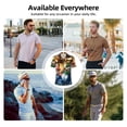 thumbnail image 6 of Lsque Mario Pattern Golf Shirts for Men Dry Fit Print Moisture Wicking Performance Short Sleeve Polo Shirt-4X-Large, 6 of 7