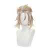 Game Genshin Impact Albedo Short Hair Wig Cosplay Costume Braid Daily Wig