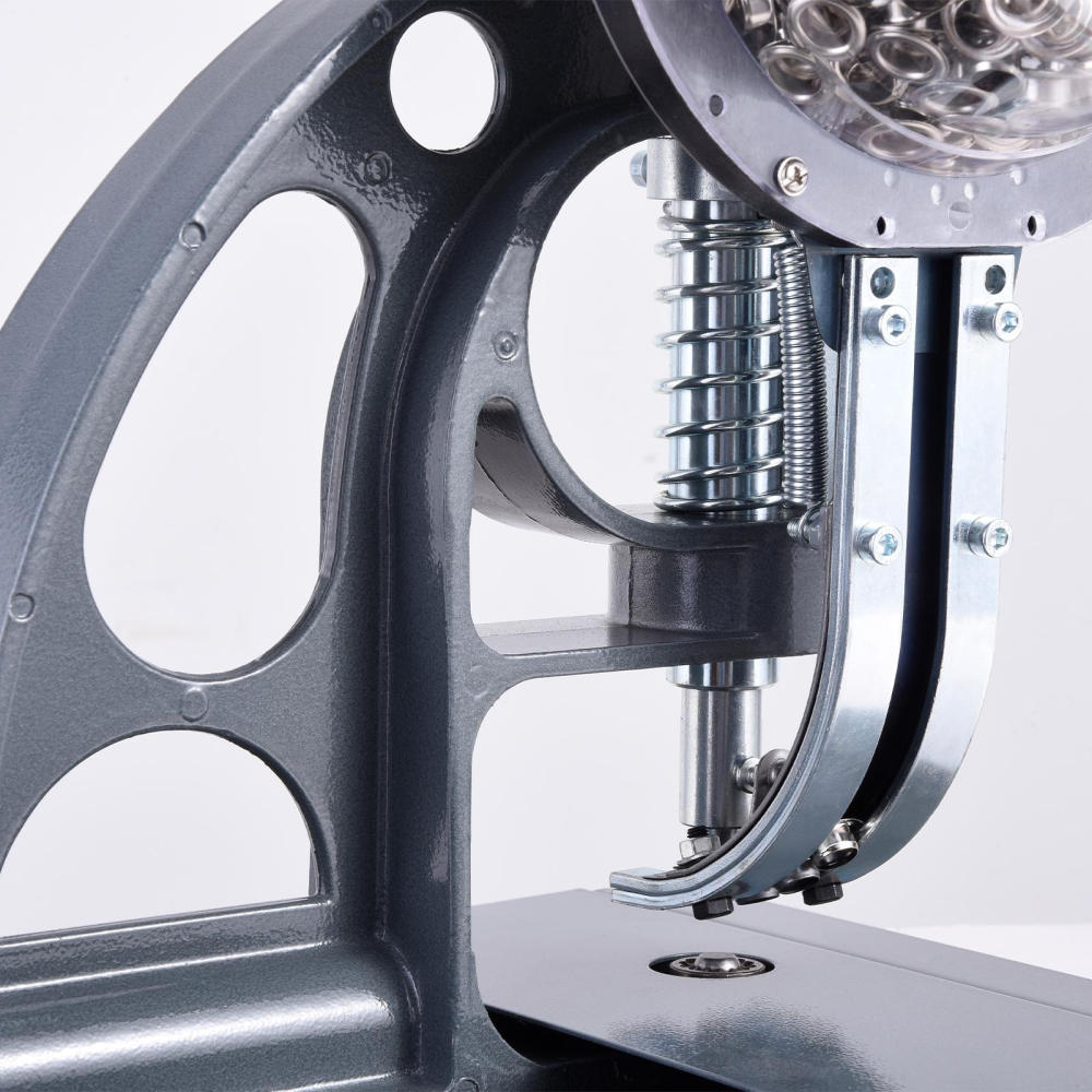 Xianers Hand Press Grommet Machine Industrial Eyelet Grommet Machine Heavy Duty Auto Refill Hand Press Punch Tool Industrial Eyelet Grommet Machine with 2000 Grommets Eyelets for Curtains gaudily