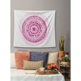 thumbnail image 2 of Awkward Styles Mandala Tapestry Wall Hanging Pink Boho Home Decor, 2 of 2