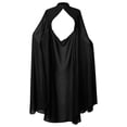 thumbnail image 2 of Chiffon Cape Poncho For Women, Teen Sheer Mesh Party Long Shawl Wrap, Halloween Capelet Bridal Evening Dress Cover Up, 2 of 7