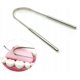 thumbnail image 1 of Raspador de lengua de acero inoxidable Limpiador bucal de lengua, 1 of 5