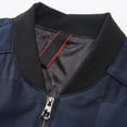 thumbnail image 3 of Vedolay Men's Lightweight Jackets Casual Hooded Full Zipper Active Jacket Blue,2XL, 3 of 4