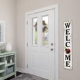 thumbnail image 5 of My Word! Welcome Ladybug Porch Board Welcome Sign & Porch Leaner for Front Porch Deck Patio or Wall - Indoor Outdoor Farmhouse Rustic Vertical Home Decor 8"x46.5", 5 of 5