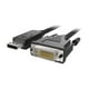 Belkin (M) 3ft DisplayPort DVI-D V3 ft Ers Câble M/M, 1080p - Câble Vidéo - DisplayPort vers DVI-D (M) - – image 2 sur 5
