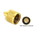 thumbnail image 4 of Uxcell Service Access Valve Caps, Refrigeration Service Valve Cap Valve Core Remover with Rubber Seal for HVAC AC System 50, 4 of 7
