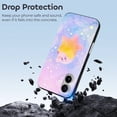 thumbnail image 4 of Funda Kirby de TPU para iPhone 16: ultrafina, a prueba de golpes, antiamarilleo, resistente a arañazos, compatible con carga inalámbrica, agarre mejorado, estilo negro., 4 of 7