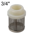 thumbnail image 1 of 3/4 Pump Rain Suction Strainer Stainless Steel Basket Hose Filter Garden, 1 of 9