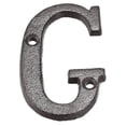 thumbnail image 3 of Unique Bargains 3 Inch Cast Iron House Letter Mailbox Address Sign Letter G, 3 of 5