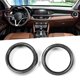 thumbnail image 2 of Air Vent Ring Air Conditioning Vent Trim Interior Ring Decor Air Outlet Cover Carbon Fiber Interior Accessory 2Pcs Carbon Fiber Side Air Vent Outlet Barrel Cover Trim Fit For Alfa ANGGREK Otros, 2 of 8