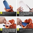 thumbnail image 5 of 2 Pairs Shoes Crease Protector Toe Box, Prevent Sneaker Shoes Crease Protector for Men 8-12", 5 of 7