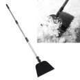 thumbnail image 1 of Flat Snow Shovel, Flat Metal Snow Shovel Steel Effective Ice Scraper  for Digging, 1 of 7
