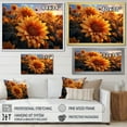 thumbnail image 4 of Designart "Yellow Sunflowers landscape Sunrise II" Floral Wall Art Print, 4 of 5