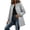 Gray, variant on Women's Quilted Jacket Lightweight Zipper Fall Winter Coats Thermal Padded Puffer Jacket Loose Casual Outerwear with Pockets