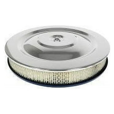 Scott Drake C5ZZ-9600-W-Os Chrome Hi-Po Air Cleaner Assembly With Offset Base
