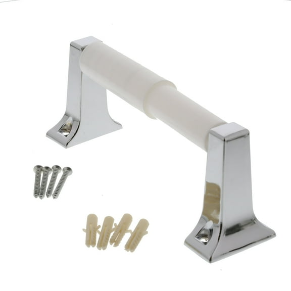 Contemporary Toilet Paper Holder Chrome Finish