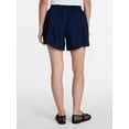 thumbnail image 3 of Time and Tru Women's Poplin Shorts, Sizes XS-XXXL, 3 of 5