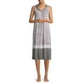 thumbnail image 4 of Secret Treasures Modern Midi Nightgown (Women's or Women's Plus), 1 Pack, 4 of 6