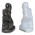thumbnail image 5 of Ceramic Abominable Snowman Yeti And Bigfoot Salt And Pepper Shakers Figurine Set, 5 of 8