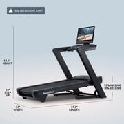 NordicTrack Commercial 2450 Smart Treadmill with 24 Touchscreen, iFIT Enabled, 12% Incline to -3% Decline, ActivePulse™, Runflex™ Cushioning & SpaceSaver® Folding Design