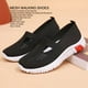 thumbnail image 2 of Zapatos sin cordones zapatos para caminar de malla negra huecos simples para ir de compras para mujeres ANGGREK Otros, 2 of 7