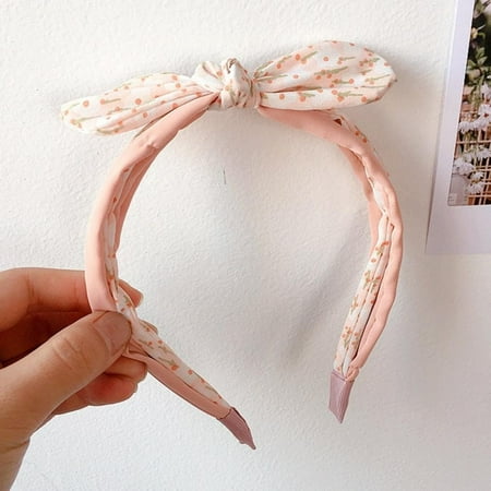 

Bullpiano Children s Girls Floral Fresh Hairband Korean Version Japanese Style With Bowknot Clips
