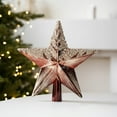 thumbnail image 4 of Gumesh Christmas Tree Topper Star, Metal Iron Five-Pointed Star with Magic Glow Effect, Tree Top Decoration for Holiday Season, 4 of 5