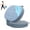 Gray Fabric, variant on Foldable Gel Memory Seat Cushion with Cooling Layer - Portable Stadium Seat Cushion, Compact Bleacher Pad with Carry Handle for Camping, Outdoor & Office