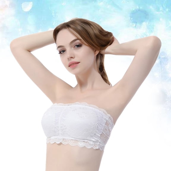 DINHEAROM Lingerie Bodysuit Lace Underwear White Chinlon 1Pcs