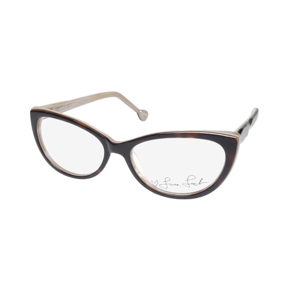LISA LOEB HEART BEAT CAT EYE EYEGLASS FRAME/GLASSES PREMIUM ACETATE 60S/70S LOOK