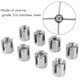 thumbnail image 2 of 8 Pcs Stainless Steel Wire Rope Green Wall Trellis Fitting Clip 3mm Wire A Hy, 2 of 5
