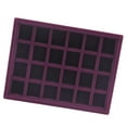 thumbnail image 5 of Velvet Stackable Jelry Tray, Ear Drar Insert Display Show Case, - 24 Grids, as described, 5 of 5
