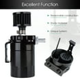 thumbnail image 3 of Egoelife Car Oil Catch Can Kit with Breather Universal 350ML Baffled Aluminum Car Oil Reservoir Tank, 3 of 3