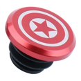 thumbnail image 4 of Tapones de aleación superligeros para manillar de bicicleta, para la mayoría de las bicicletas, tapas de barra MTB Road Fix-ie (2 unidades) Rojo B Soledad Tapones de manillar de bicicleta, 4 of 10
