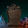 thumbnail image 6 of Aodebiao Halloween Animatronic Zombie Tombstone Animated Skeleton Decorations - Sensor Activated with Creepy Sound, Scary Move, Light Up Eyes, Spooky Decor Horror Prop for Indoor/Outdoor, 6 of 9