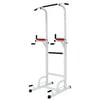 Kinbor Pull up Stand Full Body Adjustable Power Tower Strength Power Tower Multi Fitness Workout Station for Home Gym Indoor Outdoor White